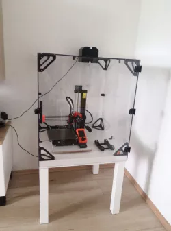 3D printer enclosure and HEPA filter