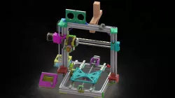 3DLS Belt Free 3D Printer from Morninglion Industries Reupload!