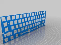 60% keyboard plate