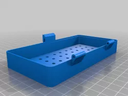 9mm, 45 ACP & 40 S&W Ammo Boxe Lid Holes