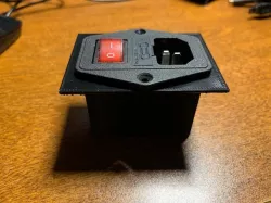 Arcade IEC Power Receptacle Cover