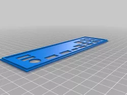 ASROCK B560 IO Plate/Cover