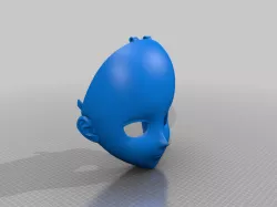 Base face Kigurumi (Animegao) mask V0.3