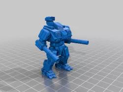 BattleHoe Battlemech
