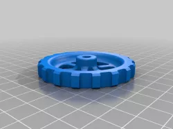 Bed knob 60mm with M5 nut (for Tevo Tornado and others)