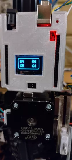 Bed level tramming using slide potentiometer