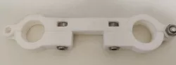 Bicycle  handler bar extension  and backlight clamp