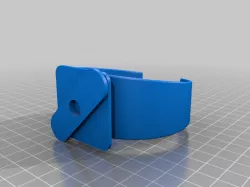 Bottle holder for rabbit cage