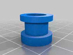 Bowden fitting for Titan extruder M10 fitting