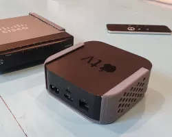 Bracket for mount small devices like Apple TV 4th-gen