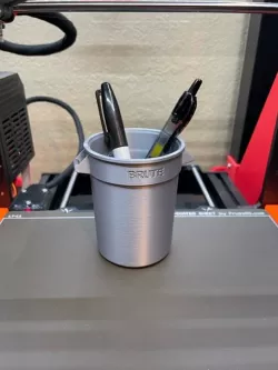 Brute Trash Can Pen Holder