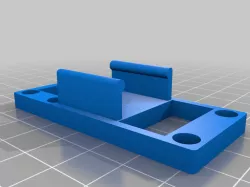 BTT smart filament sensor clip-on extrusion mount