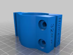 Clamp on parking bracket for Numatic Henry vacuum cleaners