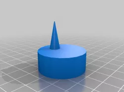 Coke bottle cap with spout