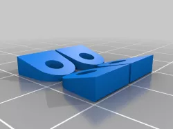 Commodore c128 Keyboard Screw Wedge Spacers