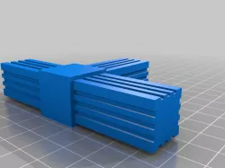 Connector for aluminium frames