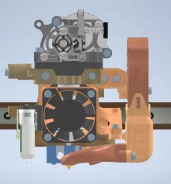 CR10 hotend mount