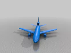 DC-10 No Landing Gears