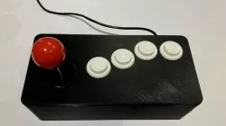 Desktop DIY Arcade Controller 4-button