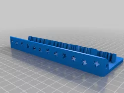 Desktop Mounted Business Card Holder - Customizable & Editable