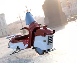 Dieselpunk Scooter "Coupe"