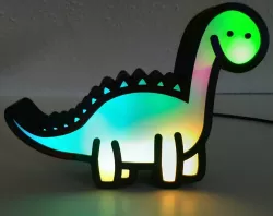 Dino Night Light with WS2812B