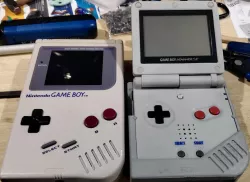 DMG grip for Game Boy Advance SP