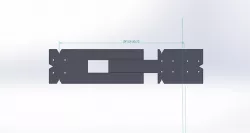 Drilling jig ATK Crest Kuluar ski binding