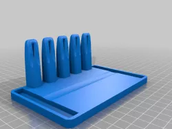 Electric wire spools holder         