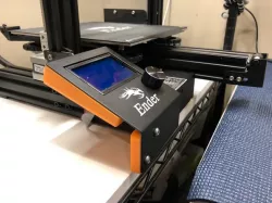 Ender 3 Left Hand Screen Bracket Short - Stock Screws (CC-BY) 