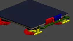 Ender 3, Pro, V2, Aquila, Detachable Bed Handle with 100mm LED Bar