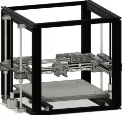 Ender 5 Plus Corexy Conversion W/ Static Bed (Voron2 Style)