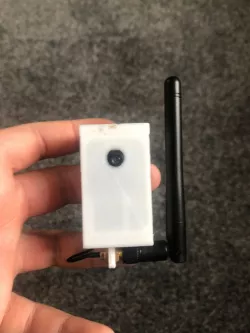ESP32 surveillance Camera case with Antenna