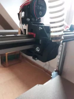 Eva Carriage back for external fan mounting