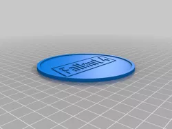 Fallout 4 Logo Coaster