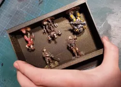 FALLOUT BOARDGAME New California expansion FIGURES STAND BOX 25MM