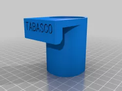 Fridge Door Tabasco Holder