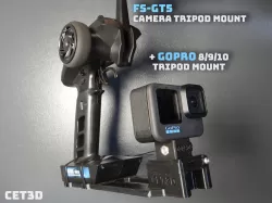FS-GT5 Camera Tripod Mount + GoPro 8/9/10 Adapter