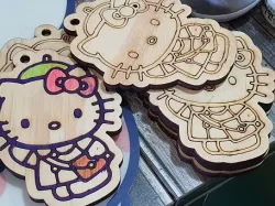 Hello Kitty - Laser Cutter File (Dr Hell)