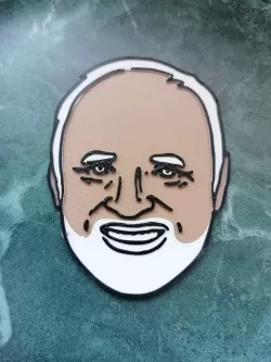 Hide the Pain Harold 2d art and magnet 