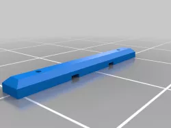 HO Scale car parking bumper