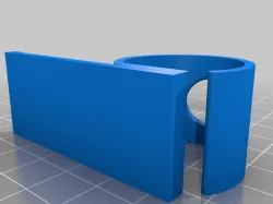 IKEA Galant under desk cable holder push-in fit