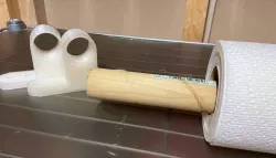 IKEA MÅLA DRAWING PAPER ROLL DOWEL BRACKETS