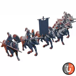 Ilhadiel's Sisterhood with halberds