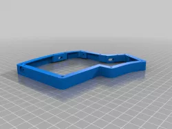 Iris Keyboard Ergodox Tent Kit Middle Layer With Lip (1.5mm)