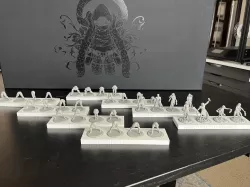 Kingdom Death Monster: Survivor Base Holders by Armor Kit