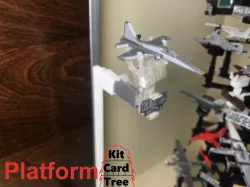 Kit Card Tree platform for the F-5E Tiger II by Kirizaya_43