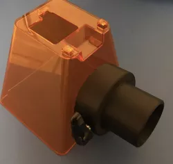 Laser Pecker 2 to 50mm (2") fume extractor hose adapter