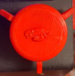 LCD knob for 3D printer. (Eagle or Regular)