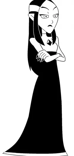 Lilith Clawthorne stencil